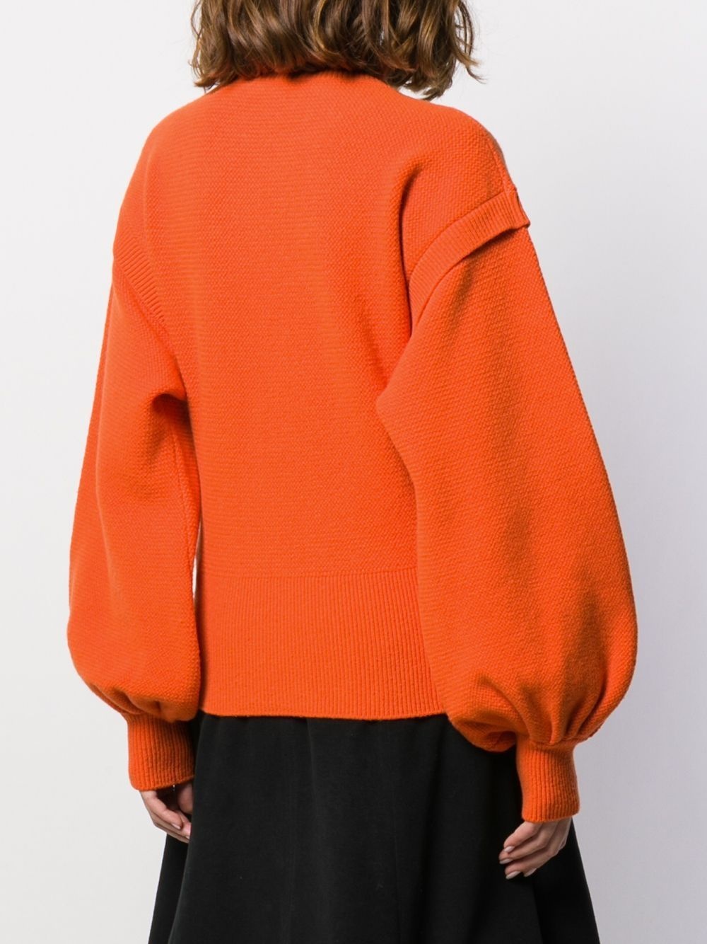 BALLOON SLEEVE JUMPER - 4