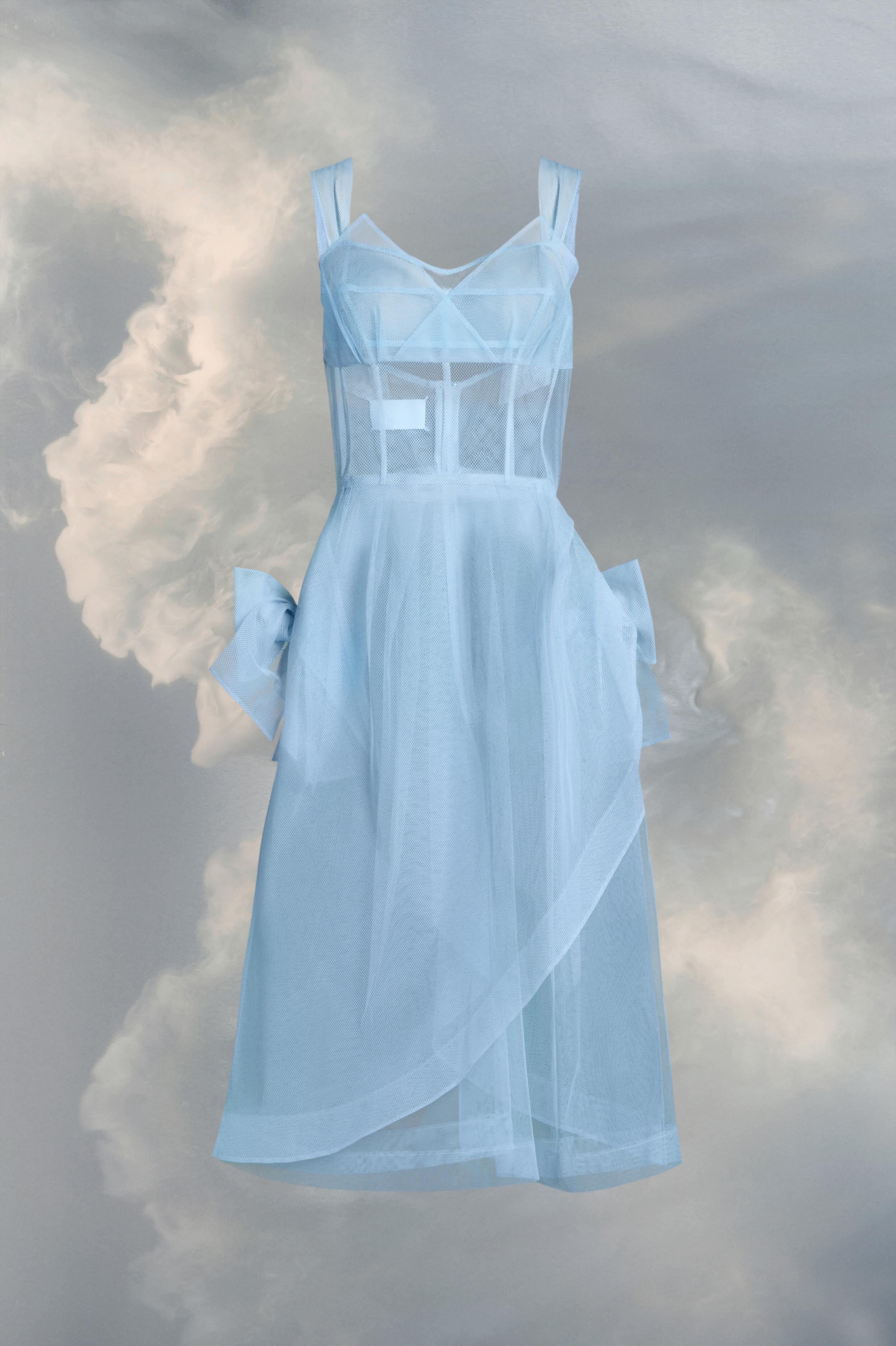 ワンピース MAISON MARGIELA TULIP MIDI DRESS Maison Margiela Tulle midi dress | REVERSIBLE