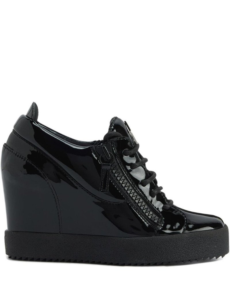 Addy Wedge zip-fastening sneakers 1