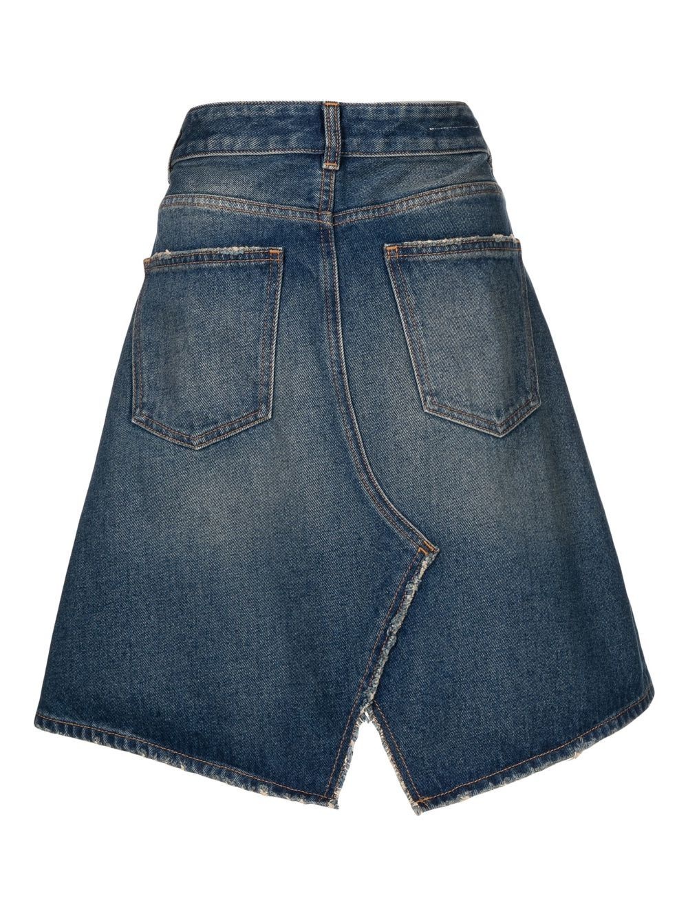 A-line denim skirt - 2