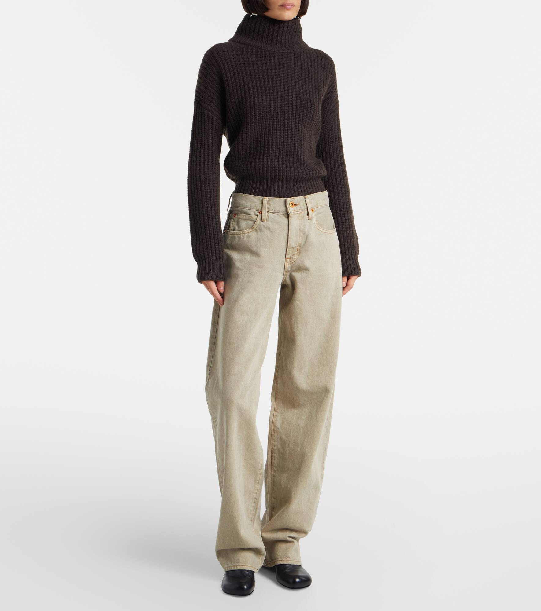 Tess high-rise wide-leg jeans - 7