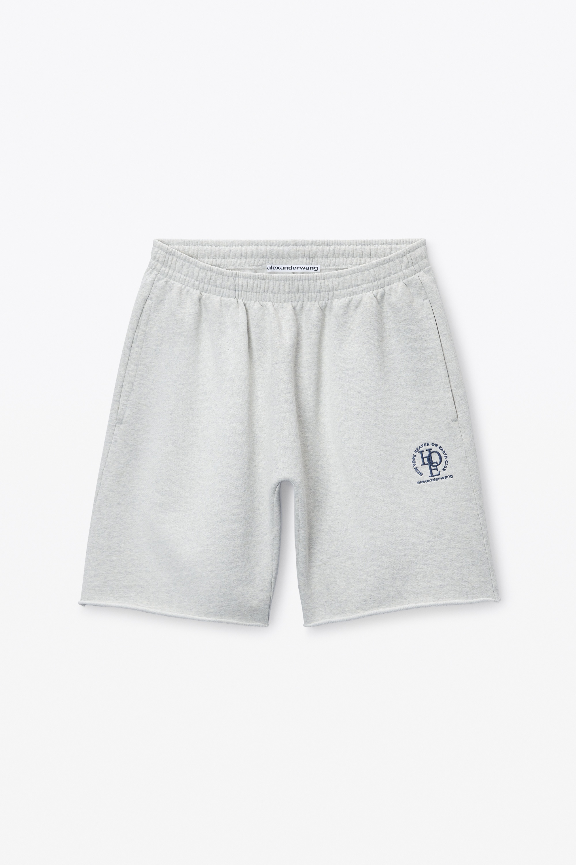 Unisex Logo Oversized Cotton Terry Sweat Short - 1