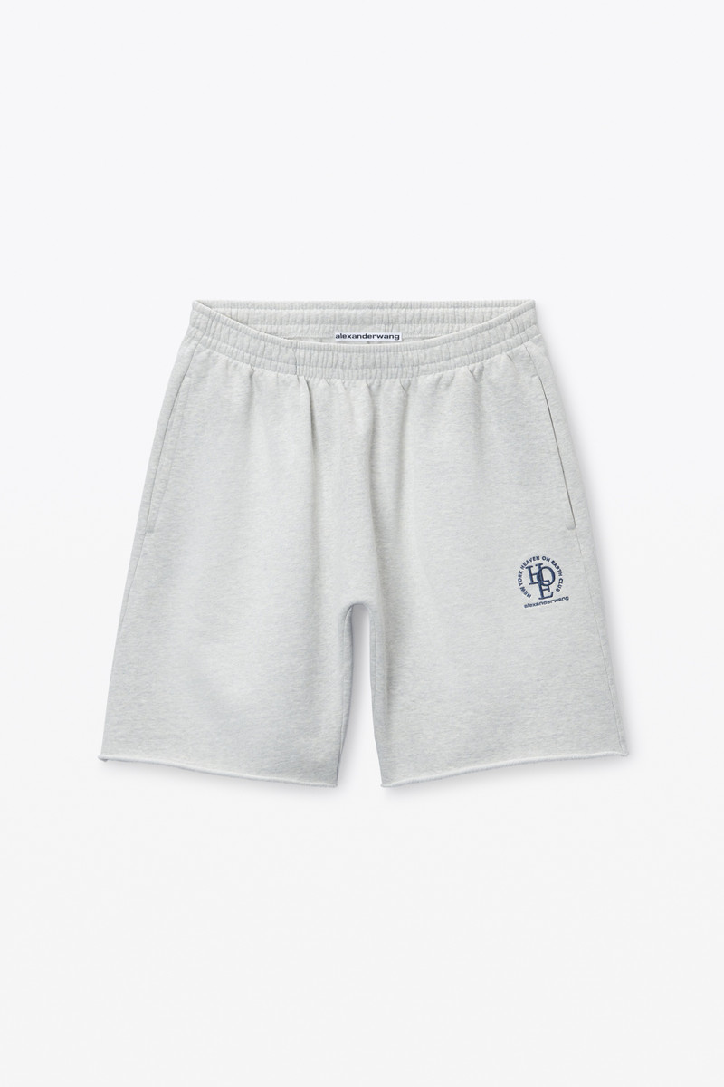 Unisex Logo Oversized Cotton Terry Sweat Short 1