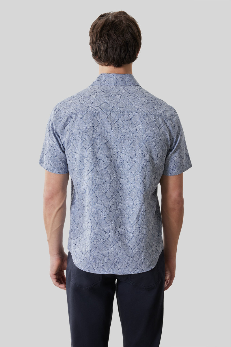 ROBERT BARAKETT Kazuki Short Sleeve Shirt outlook