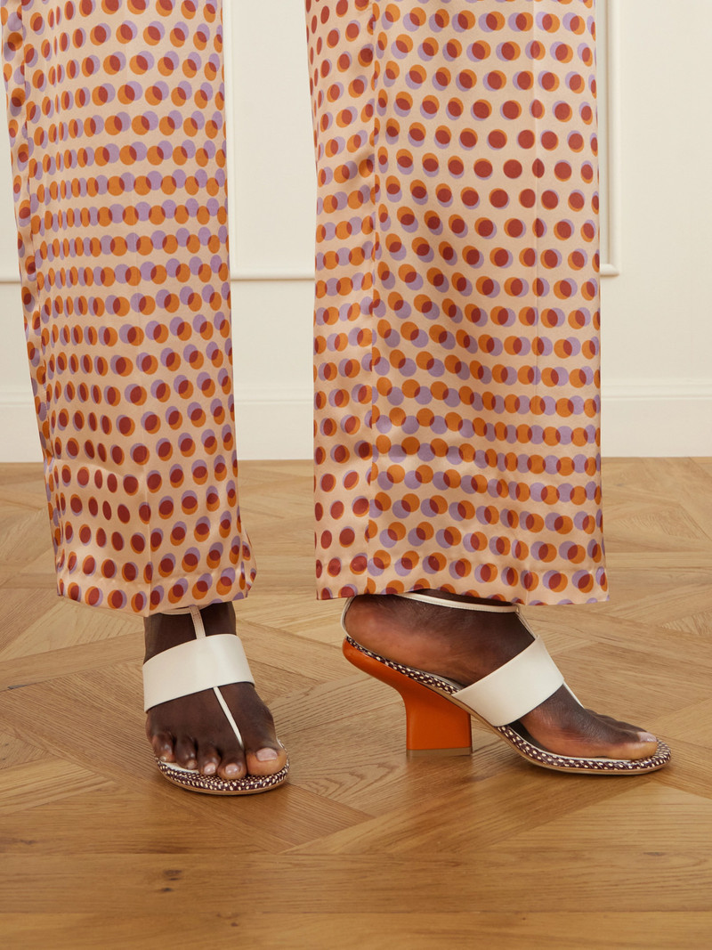 Dries Van Noten Leather Sandals outlook