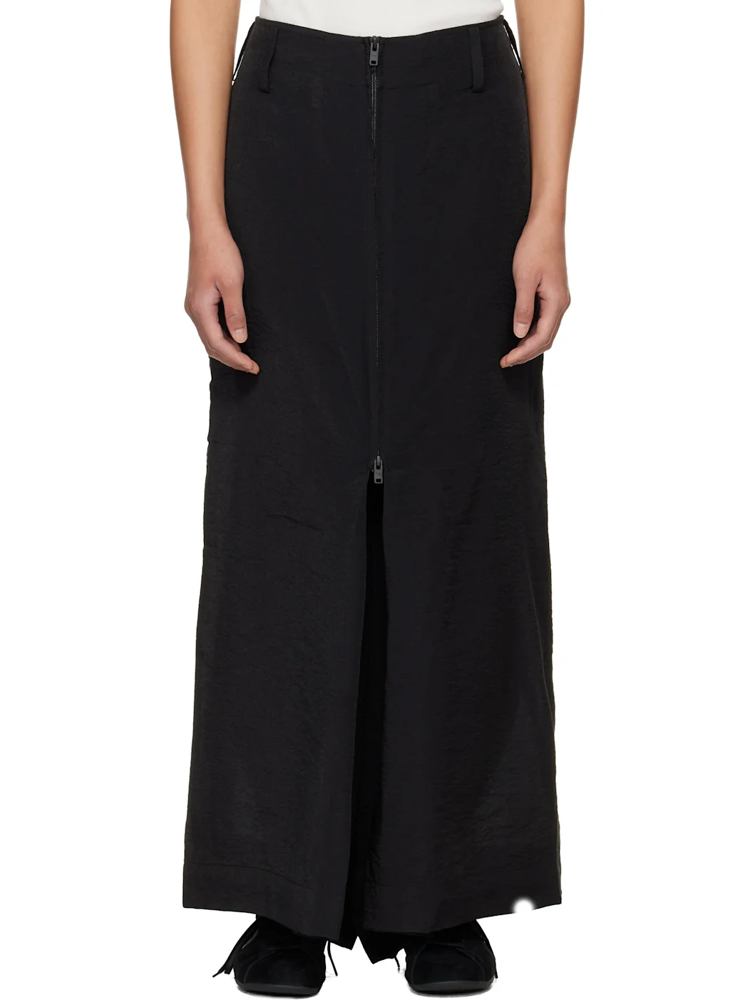 Black UT Wide Lounge Pants - 1