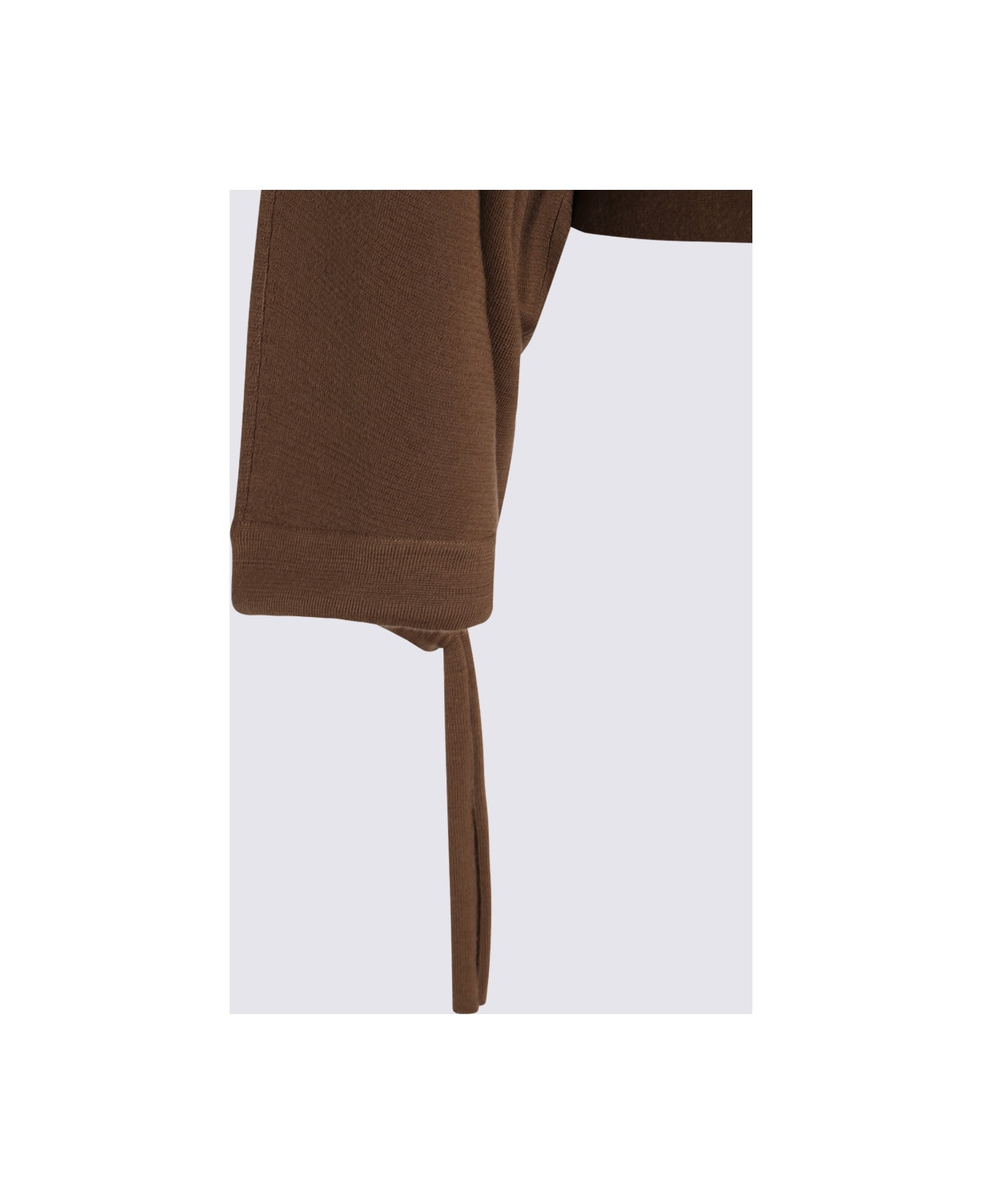 Beige Wool Knitwear - 4