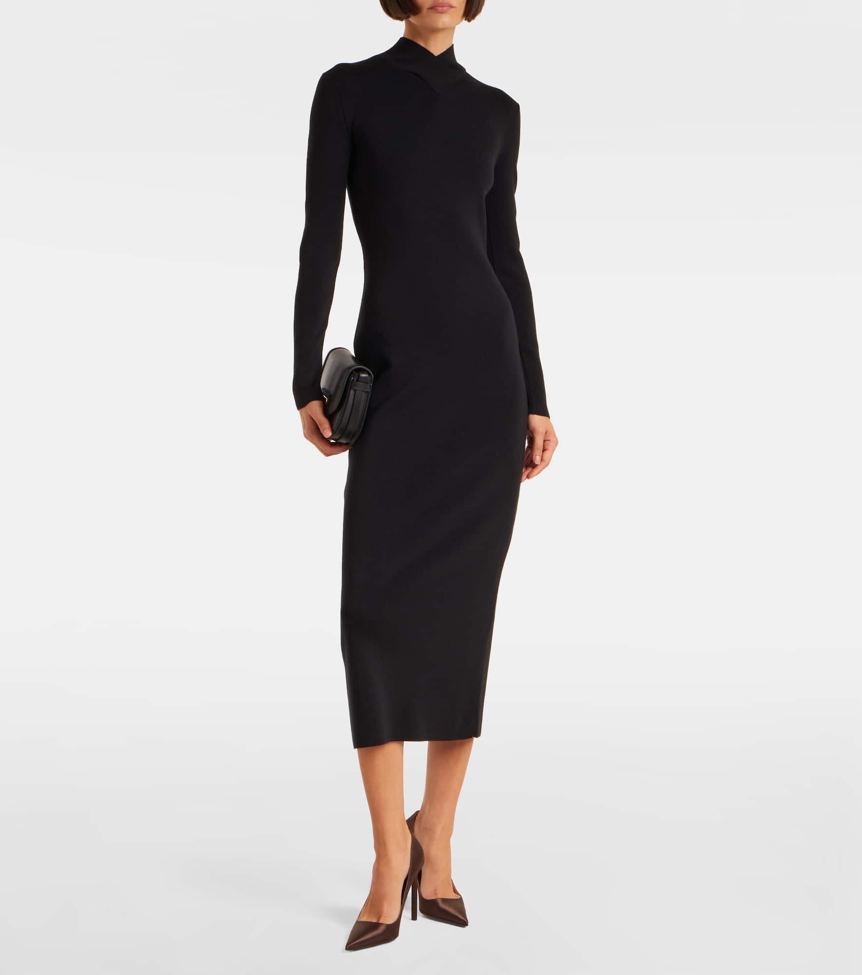Wool midi dress - 2