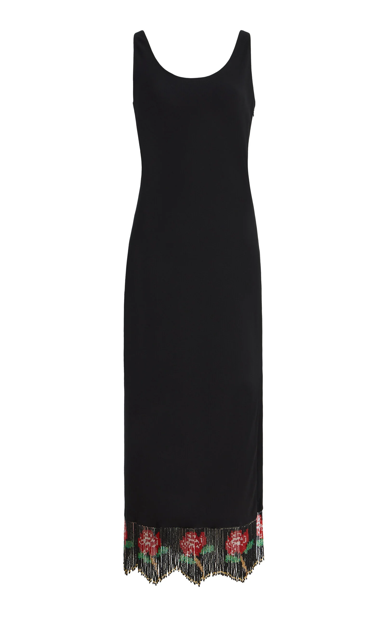 Exclusive Rosanna Embellished Crepe Maxi Dress - 1