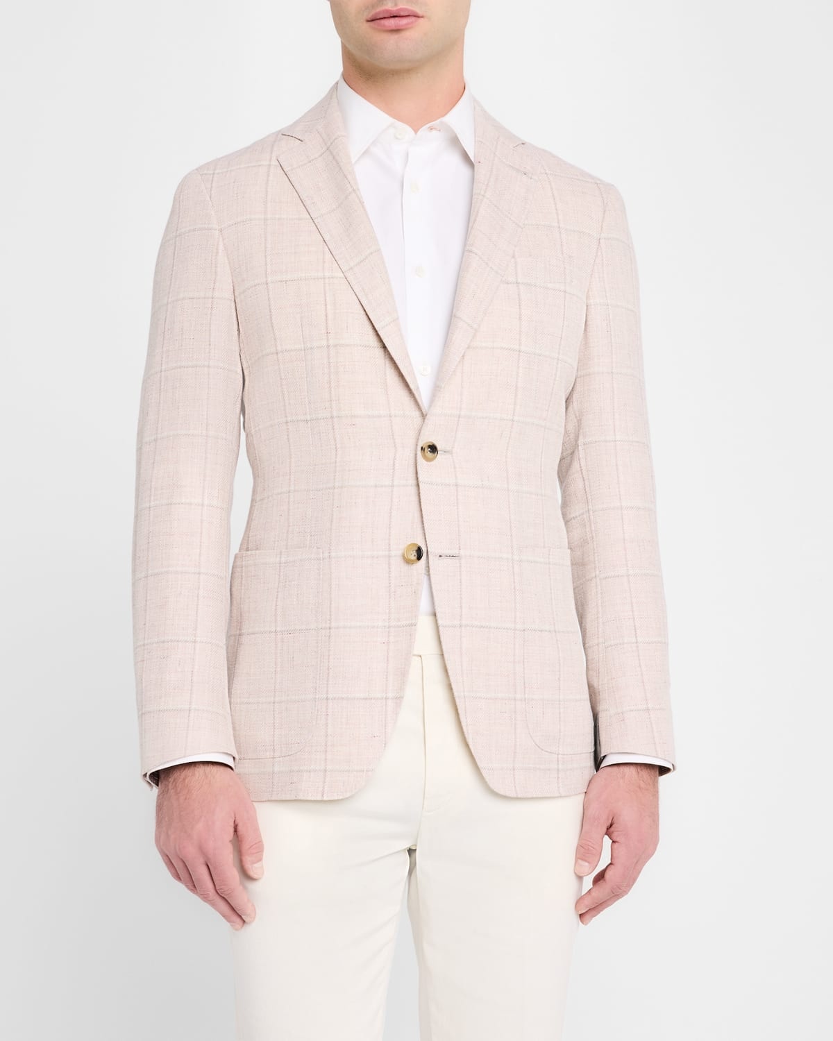 Men's Windowpane Sport Coat - 4