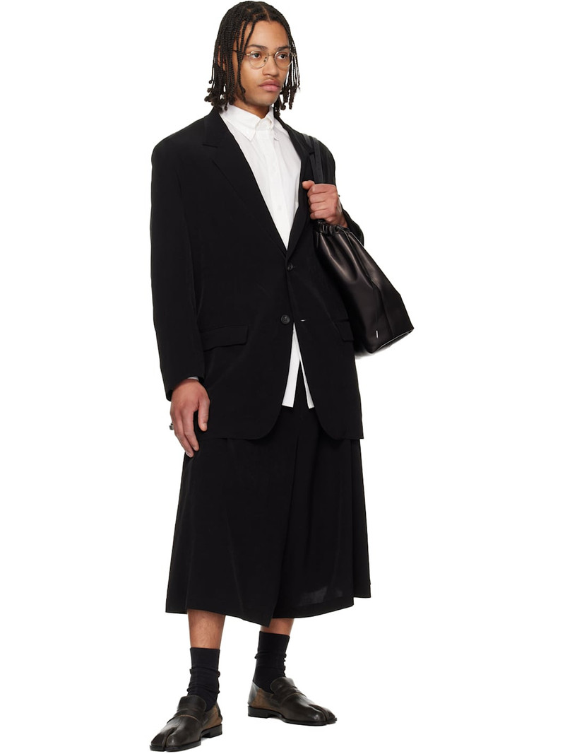 Yohji Yamamoto Black TA Tuxedo 2 Buttons Blazer outlook