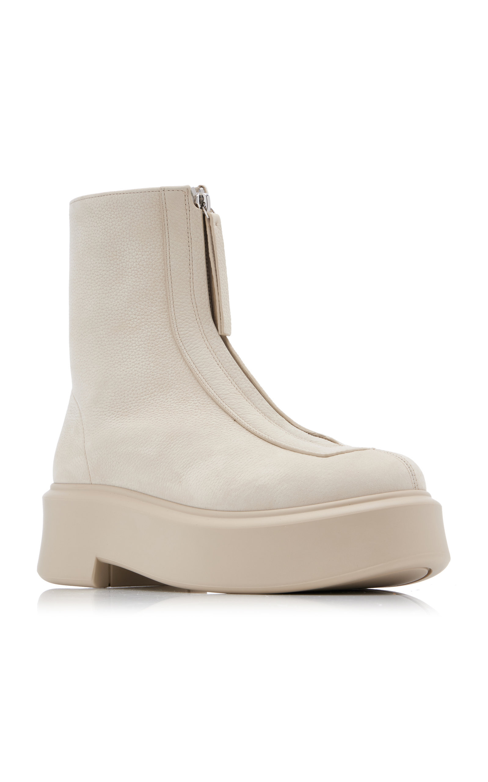 Zipped Boot I ivory - 7