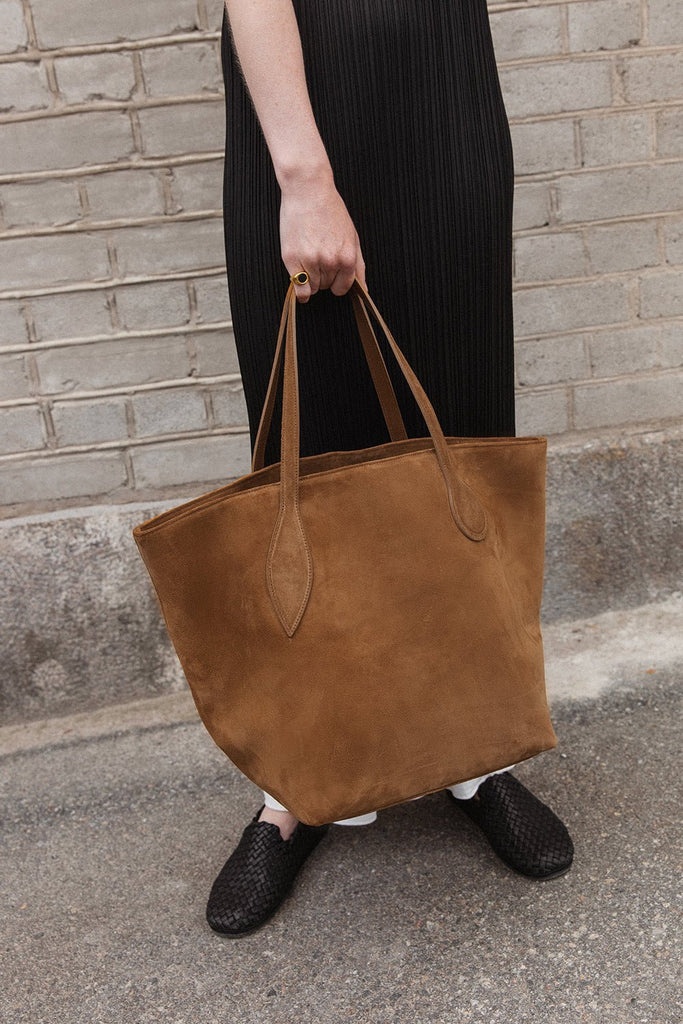 SPROUT TOTE RHUM SUEDE - 5