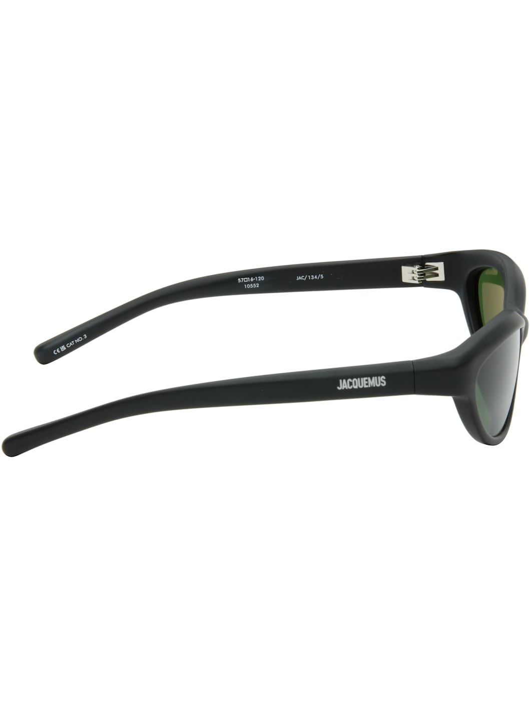 Black 'The Curvo' Sunglasses - 2