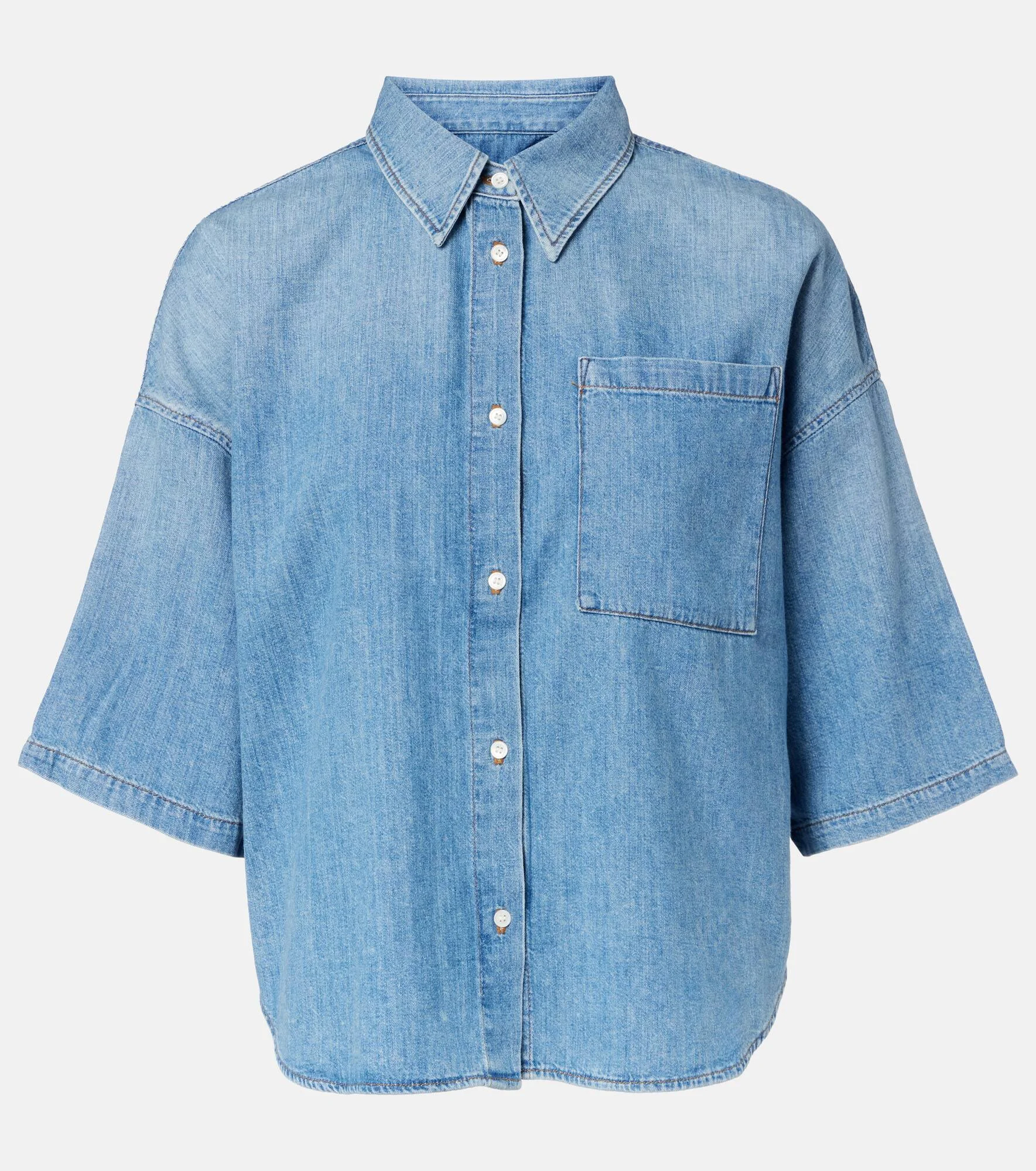 Frances denim shirt - 1