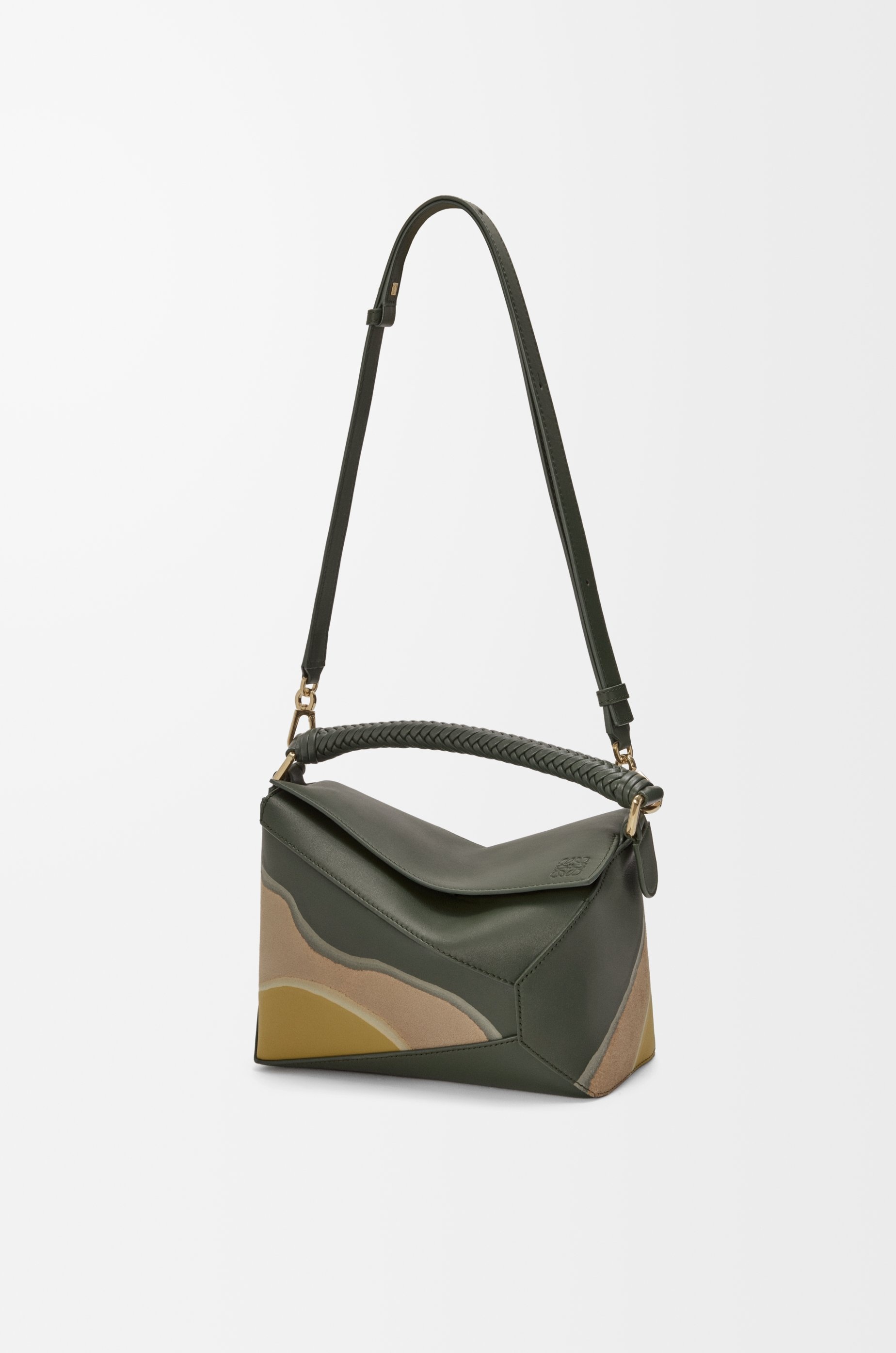 Small Puzzle Edge bag in nappa calfskin - 7