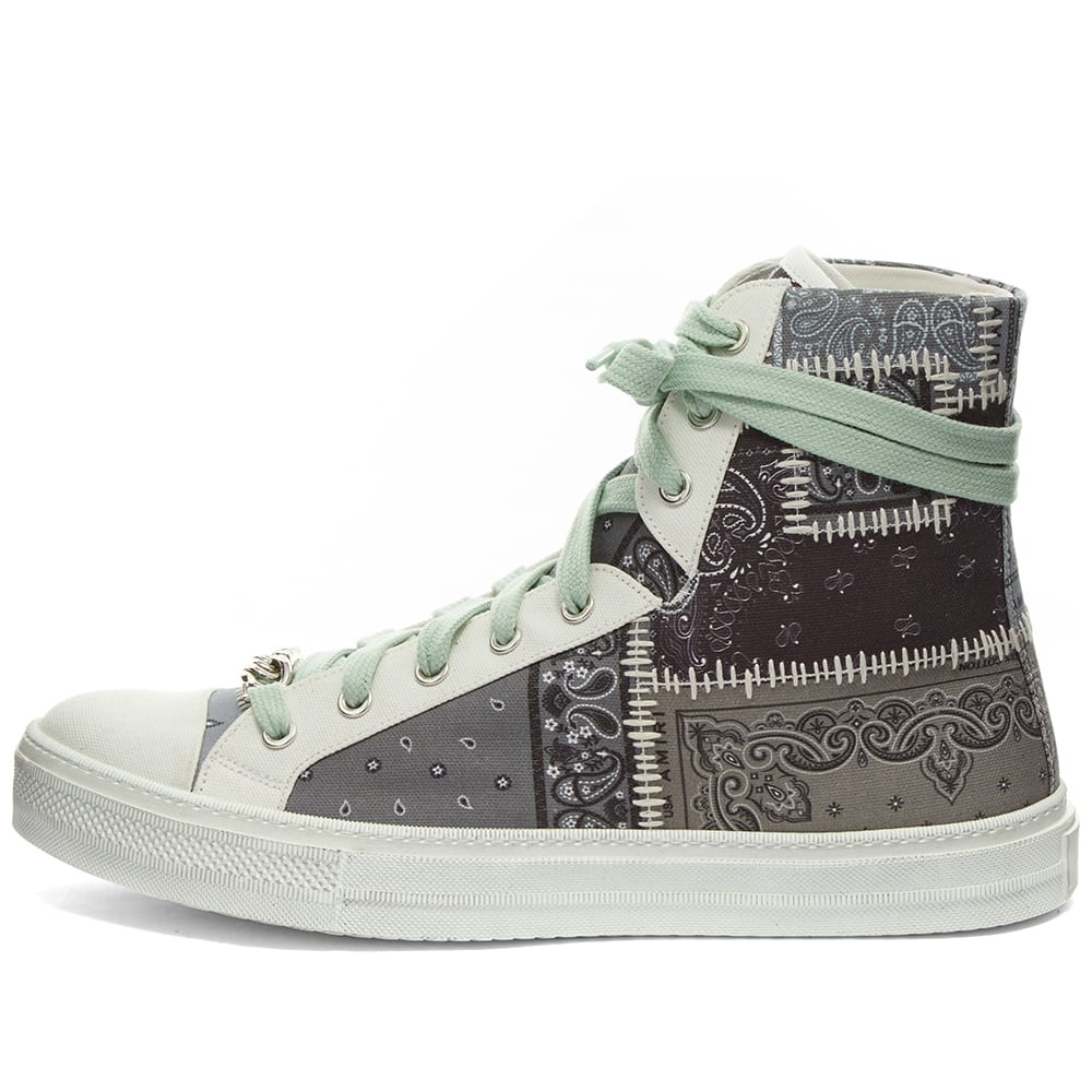 AMIRI Bandana Patchwork Hi Sunsets Sneaker - 2