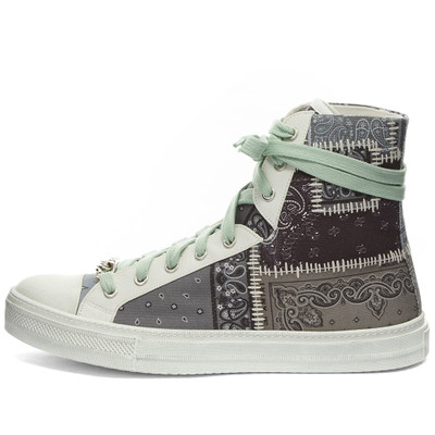 AMIRI AMIRI Bandana Patchwork Hi Sunsets Sneaker outlook