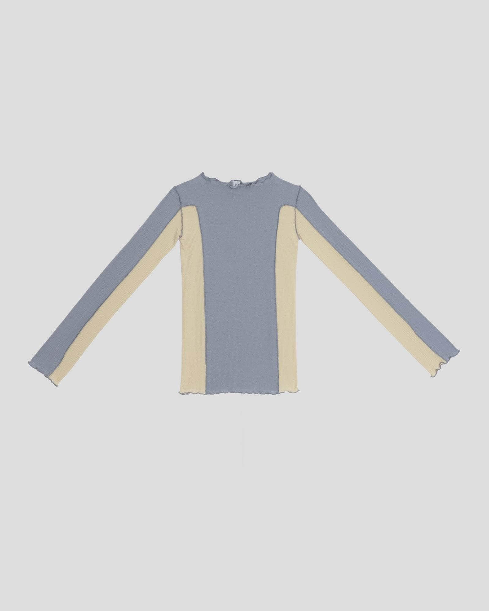Omato Long Sleeve Tee - Fine Organic Cotton Rib - 5