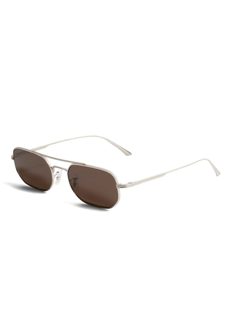 KHAITE geometric-frame sunglasses outlook