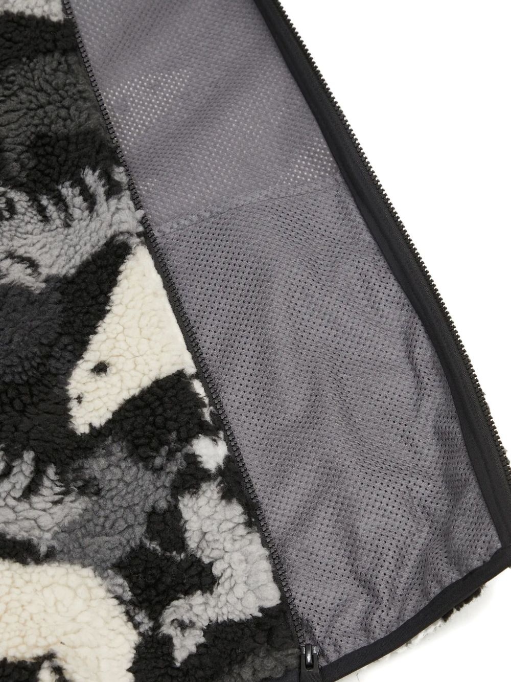 polar-bear fleece jacket - 5
