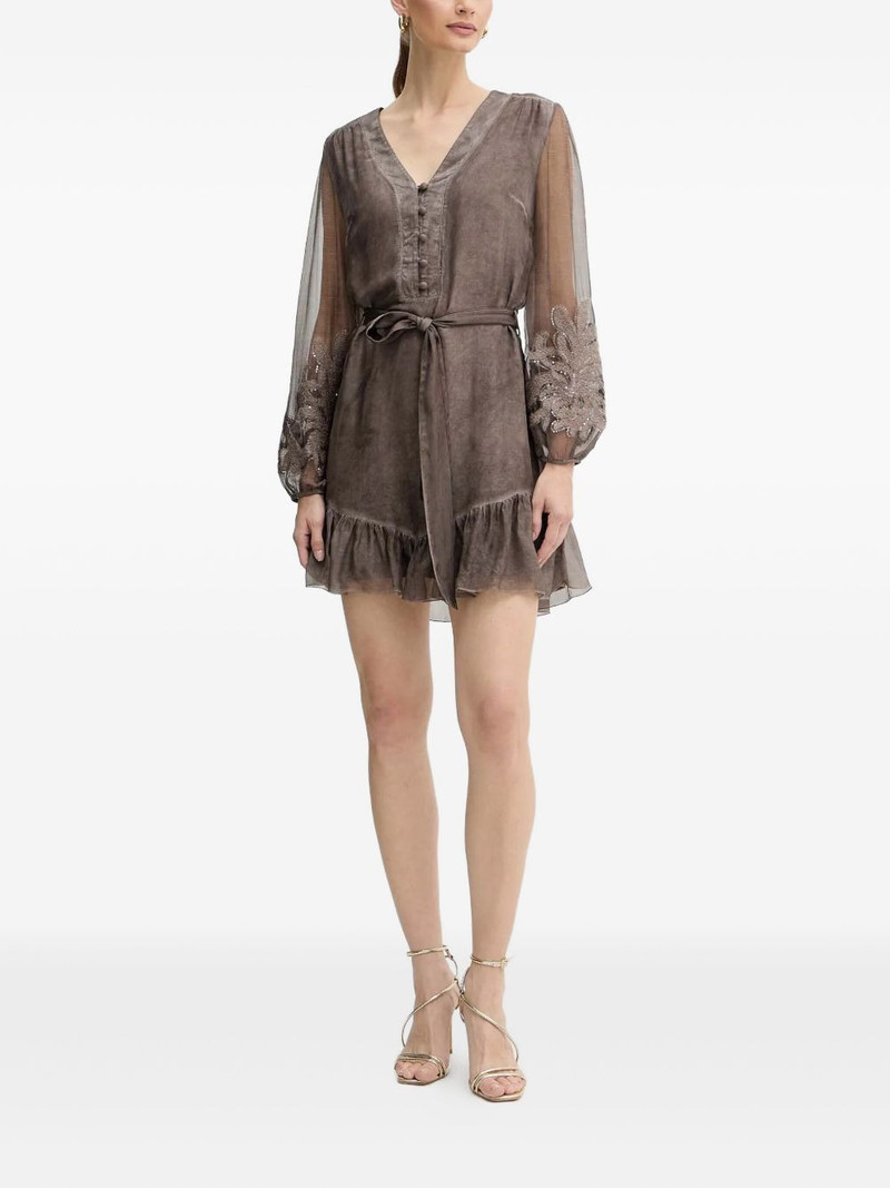 GUESS USA embroidered mini dress outlook