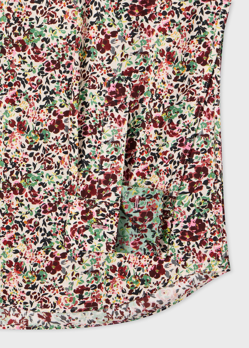 Paul Smith Slim-Fit Multicolour Ditsy Floral Print Shirt outlook