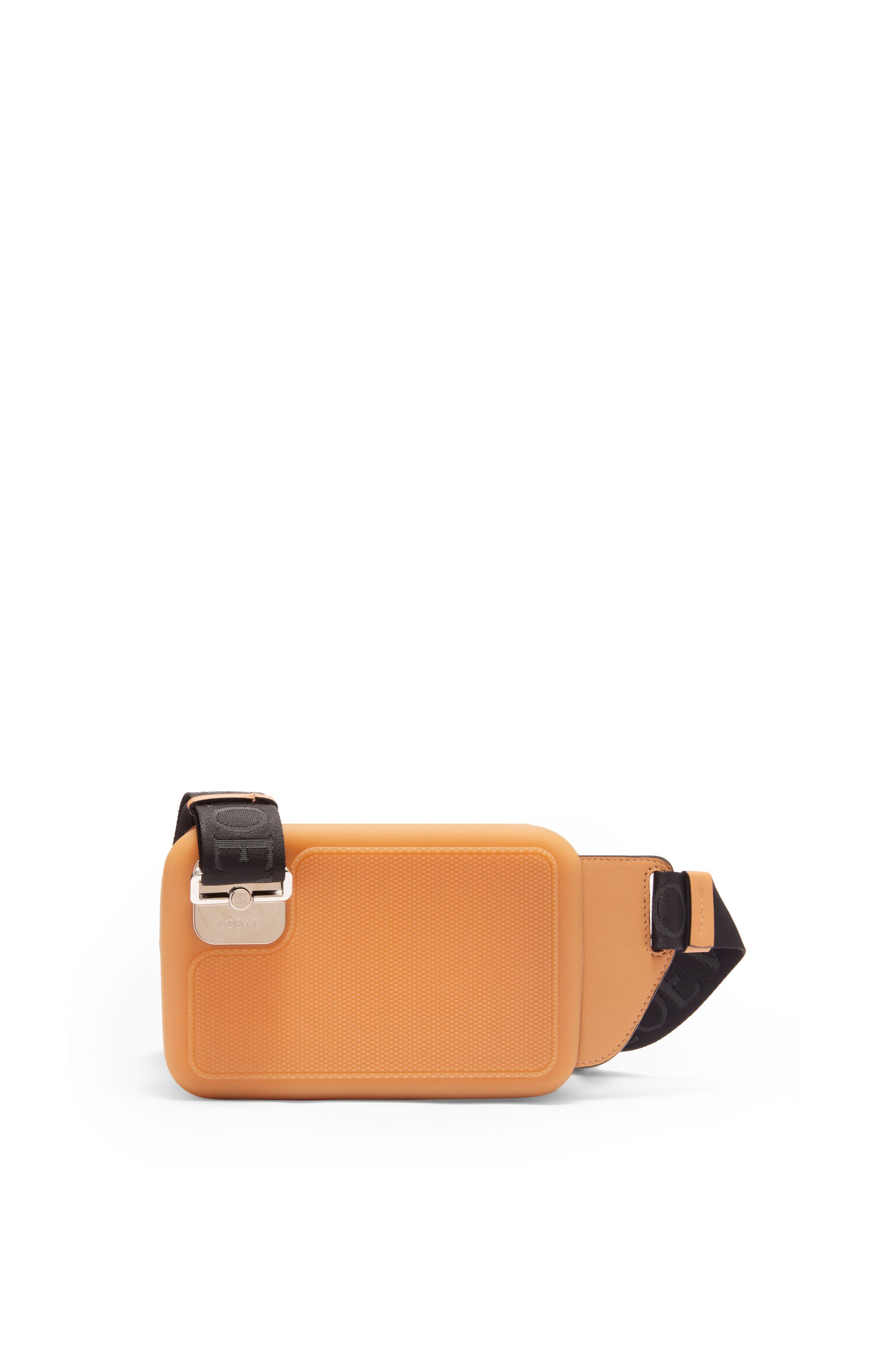 Molded Sling in diamond rubber and calfskin - 4