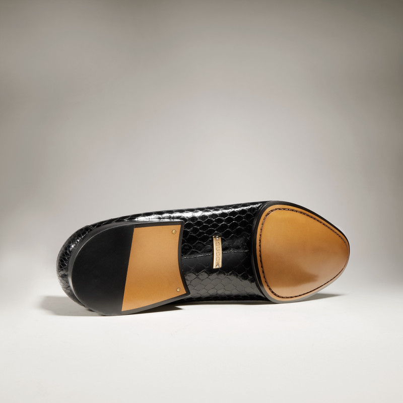 Men's Giacomo python loafer 7