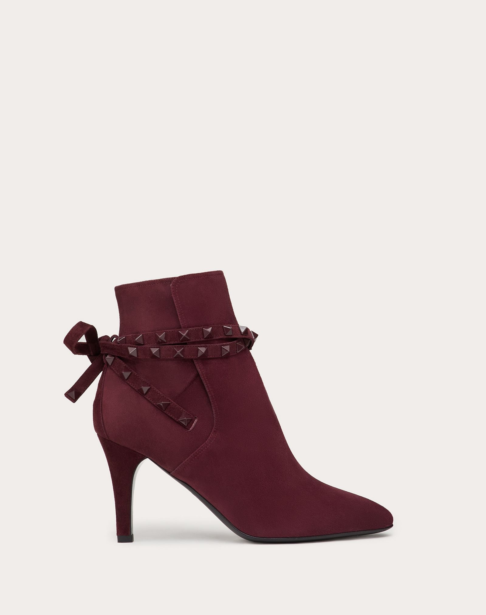 Rockstud Suede Ankle Boot 85 mm - 1