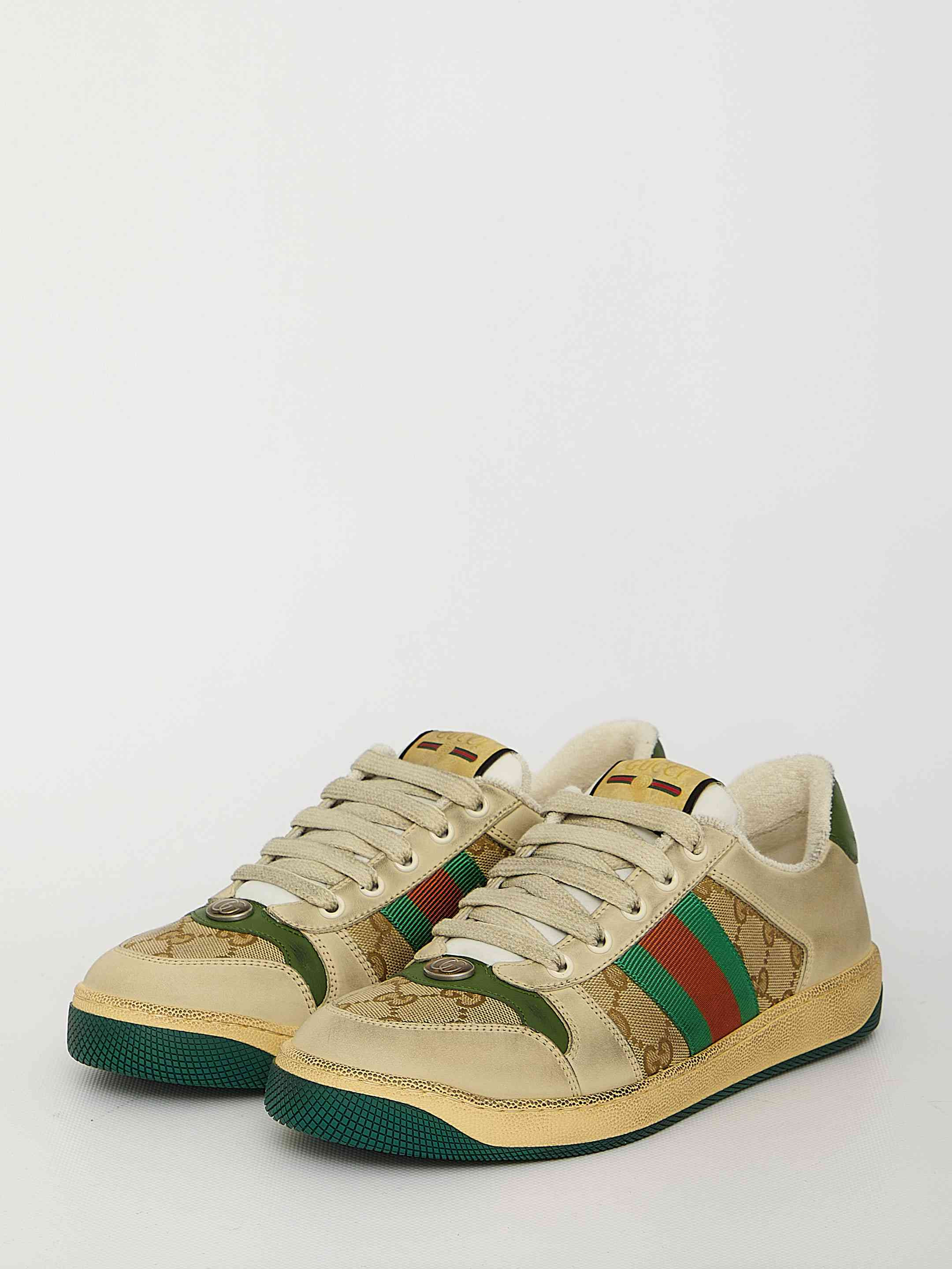 Gucci Men Screener Gg Sneakers - 2