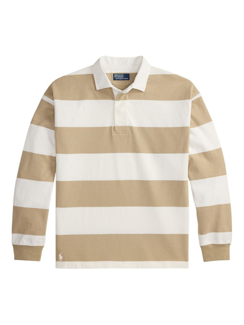 striped polo shirt 1