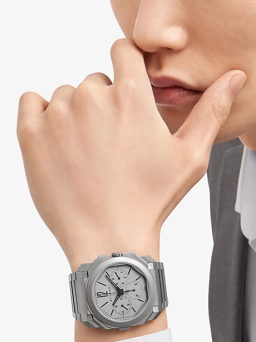 103068 Octo Finissimo titanium automatic watch - 5