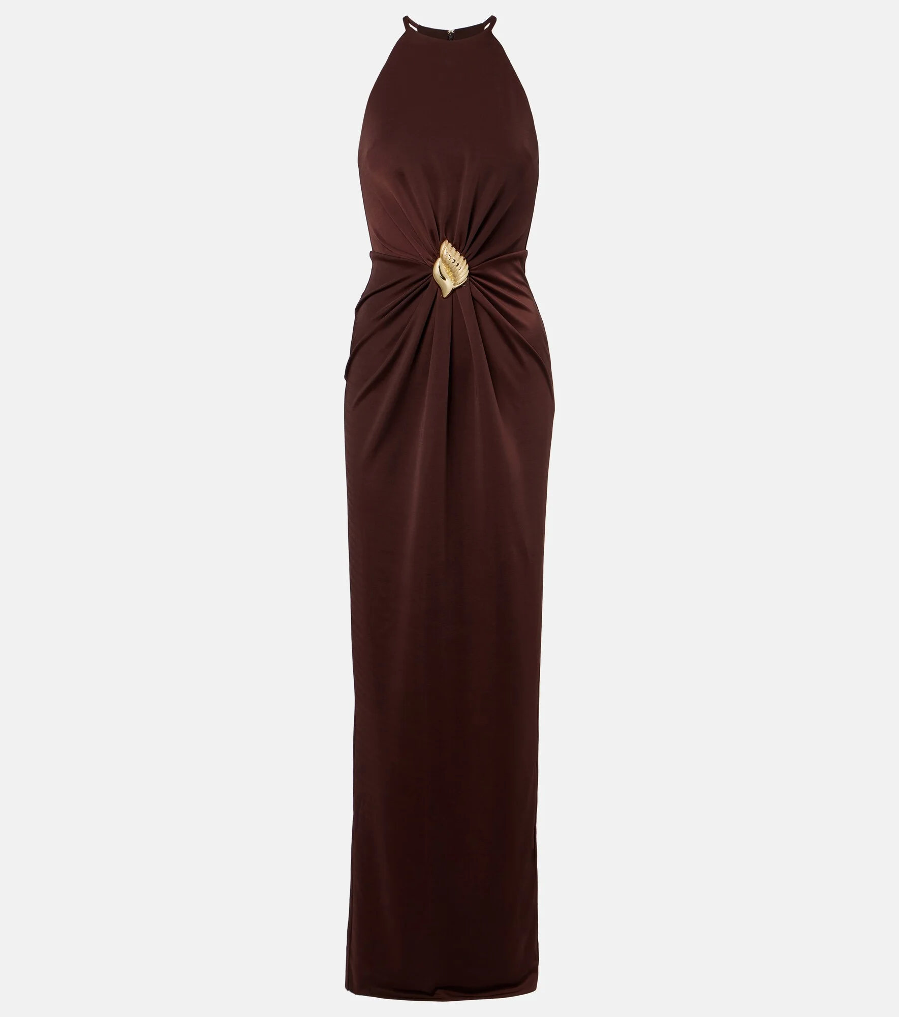 Isla halterneck maxi dress - 1