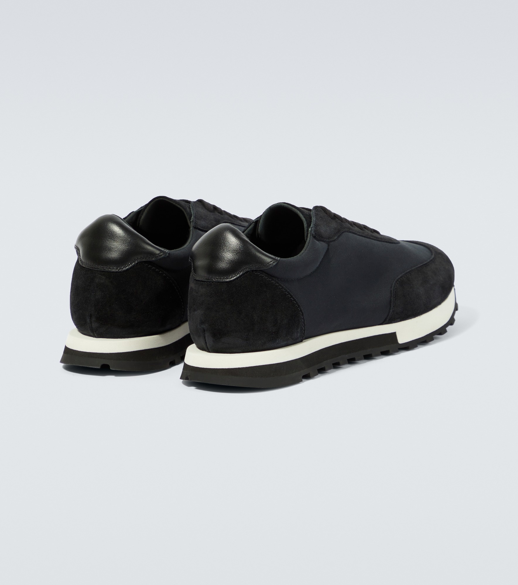 Owen Runner suede-trimmed sneakers - 6