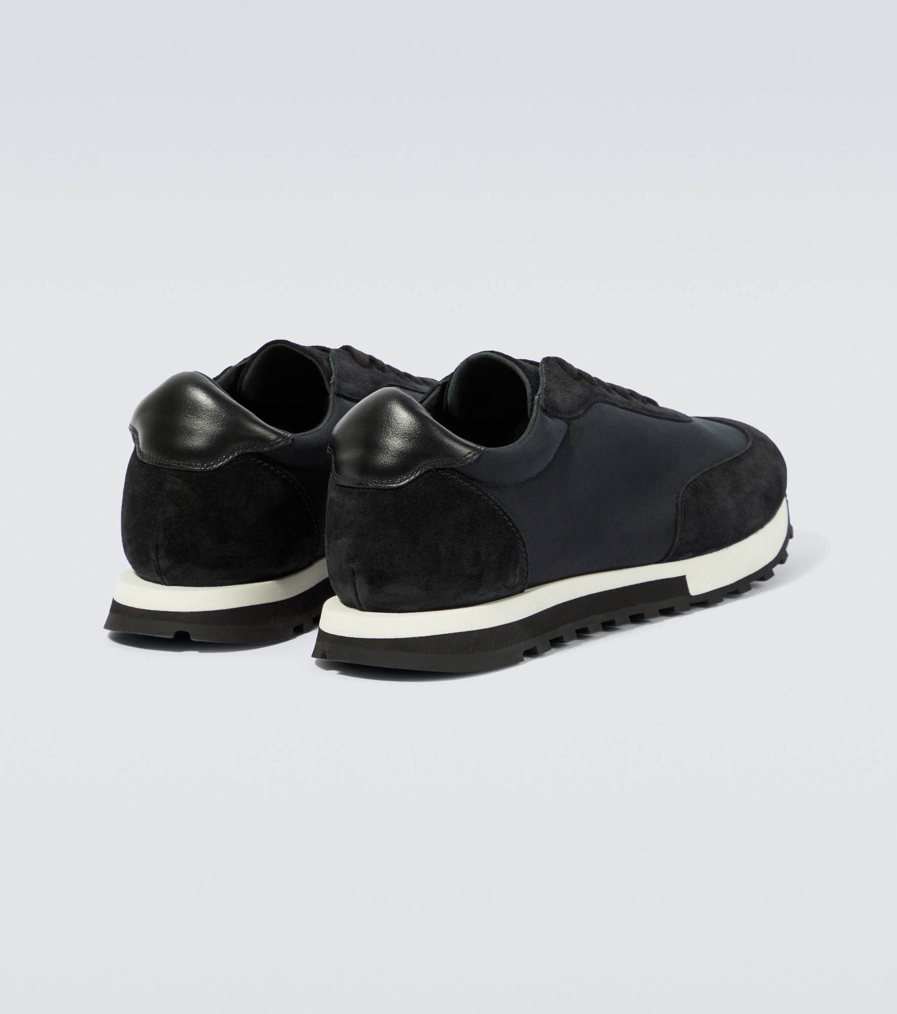 Owen Runner suede-trimmed sneakers - 5