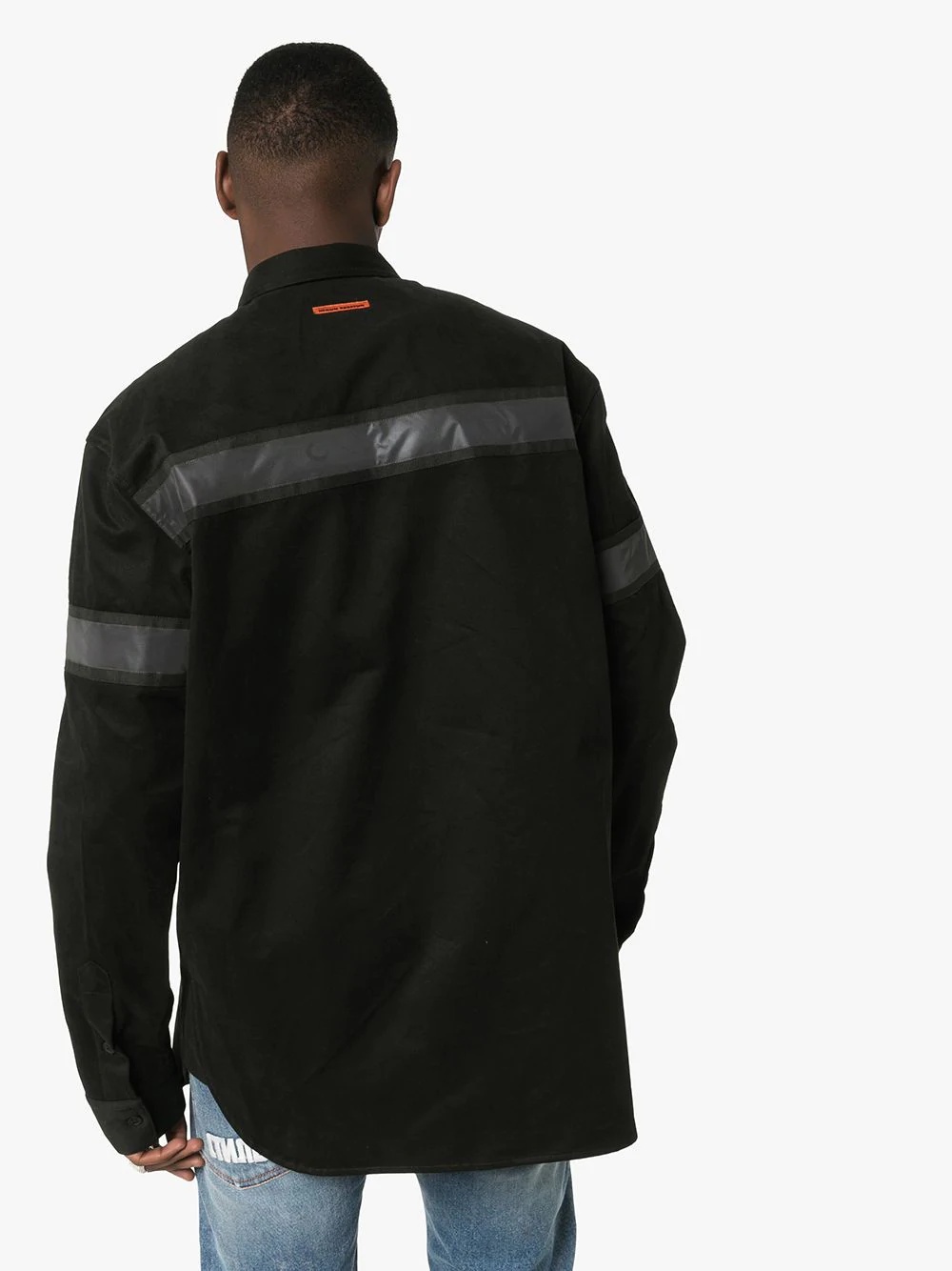 reflective tape work shirt - 4