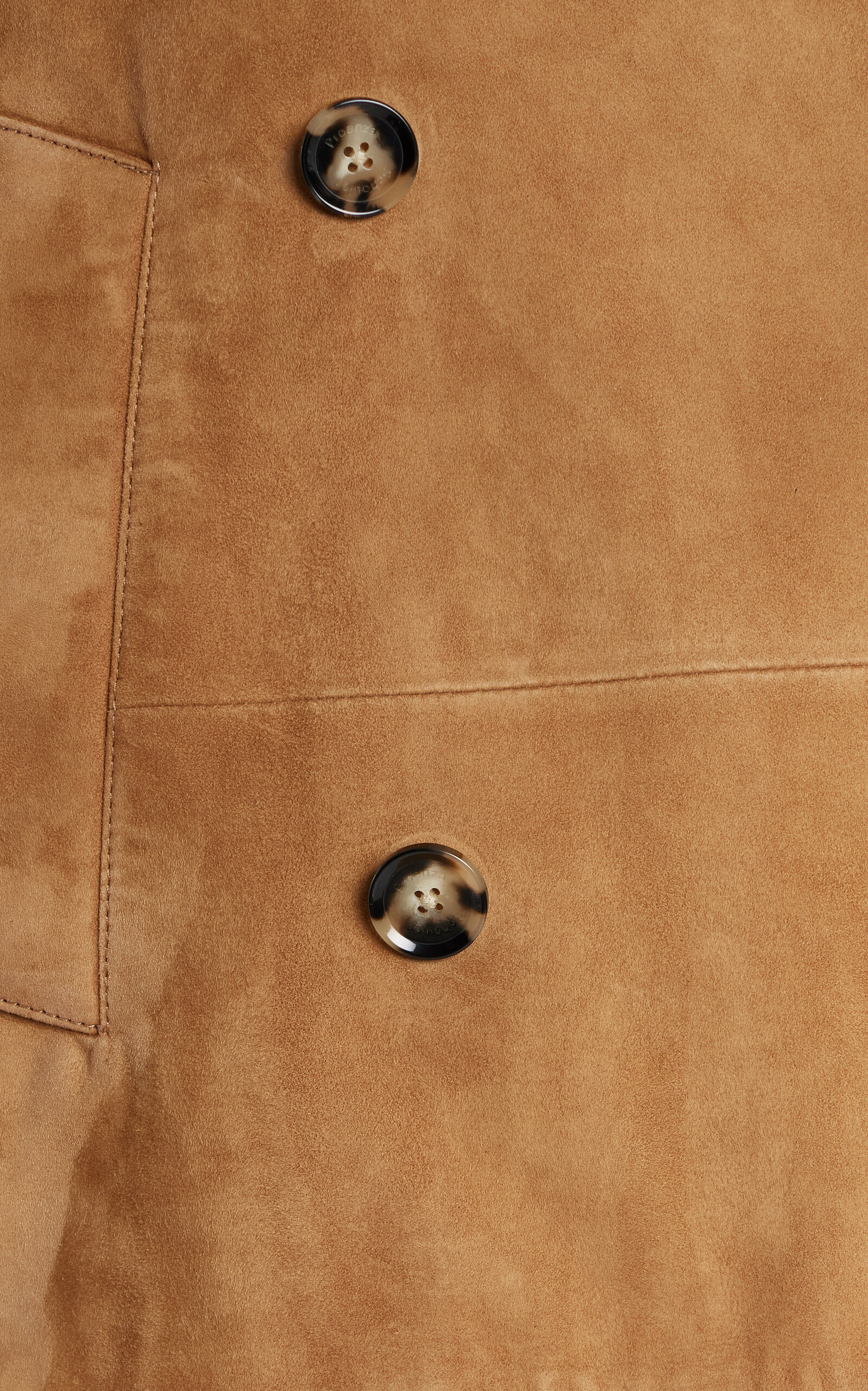 Nola Suede Trench Coat tan - 6