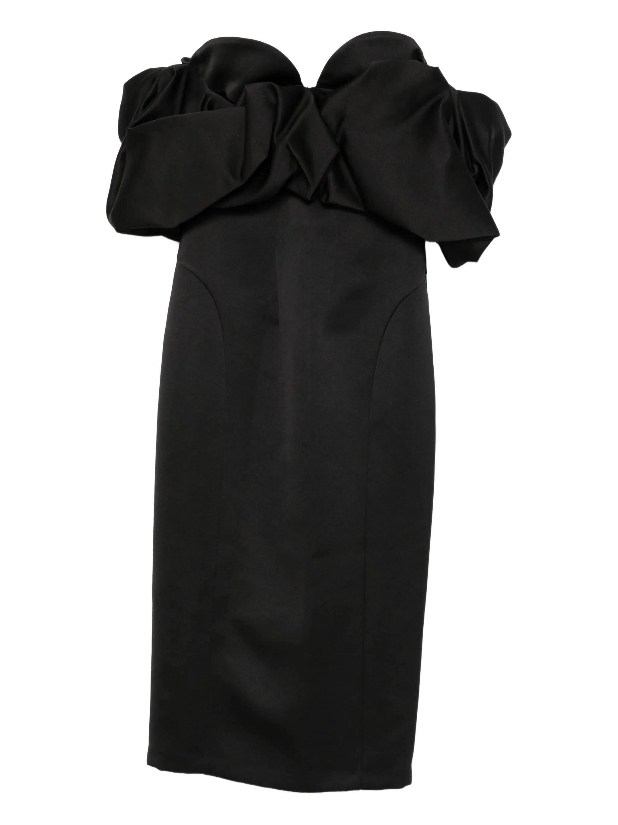 Elisabetta Franchi Off-shoulder Ruffled Midi Dress - 1