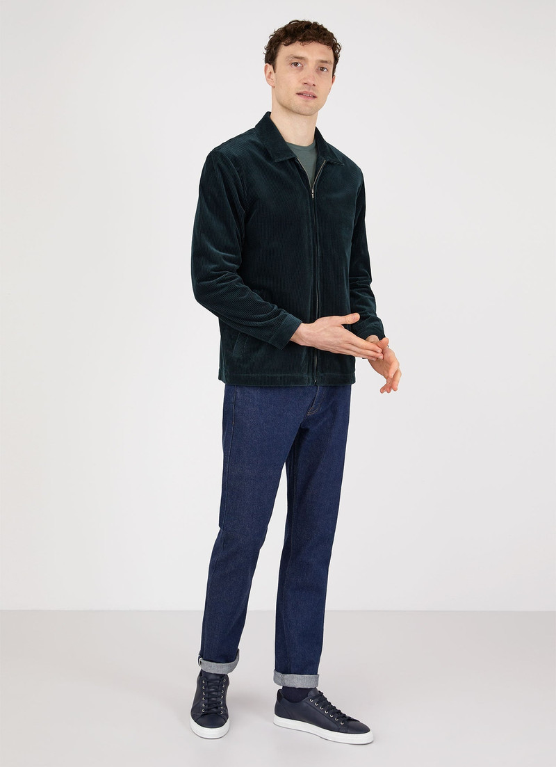 Sunspel Corduroy Harrington Jacket outlook