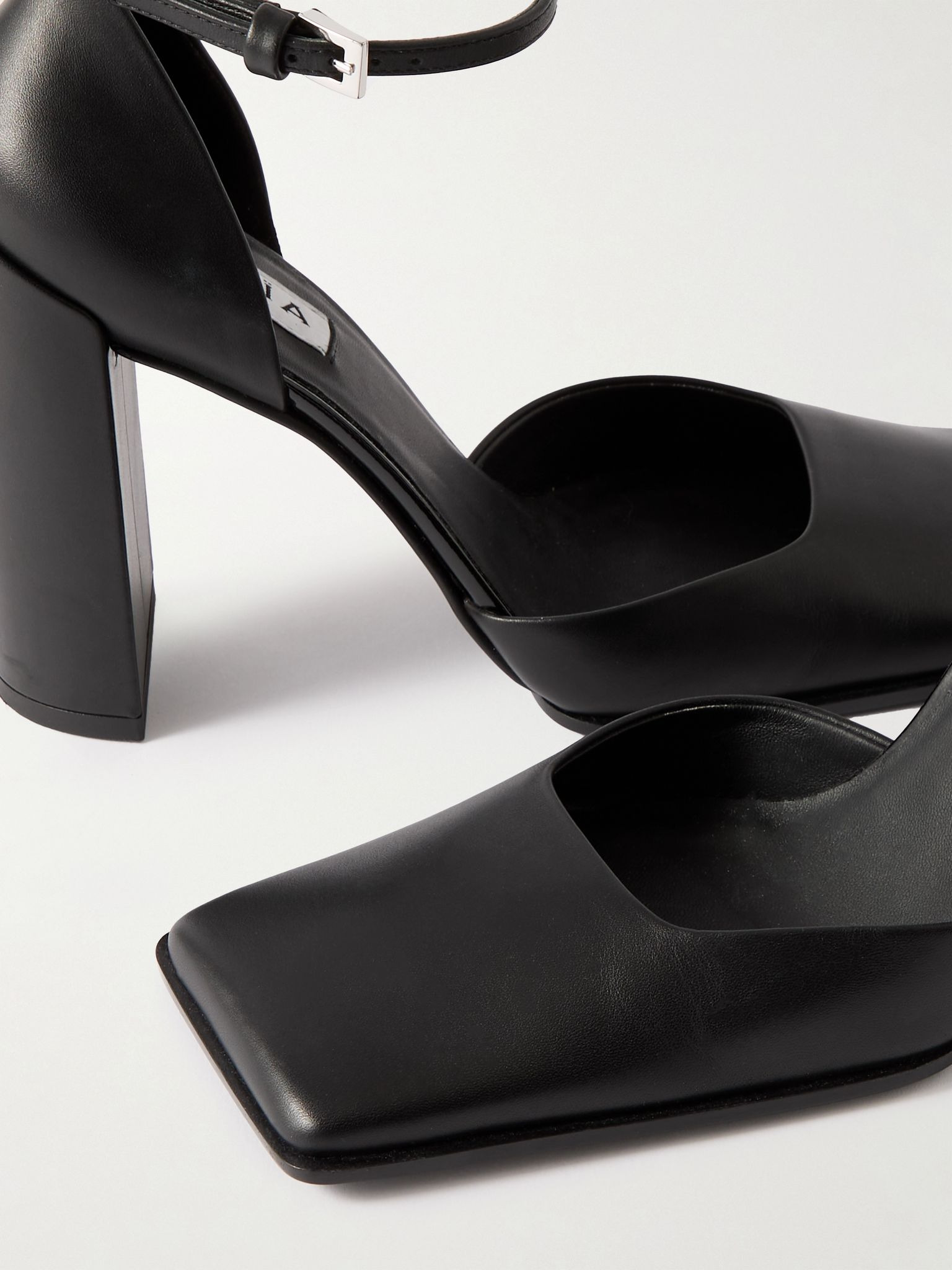 90 leather pumps Black - 4