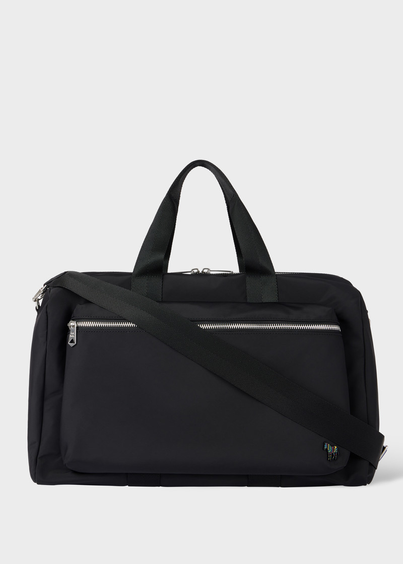 Paul Smith Black Recycled Polyester 'Zebra' Holdall outlook