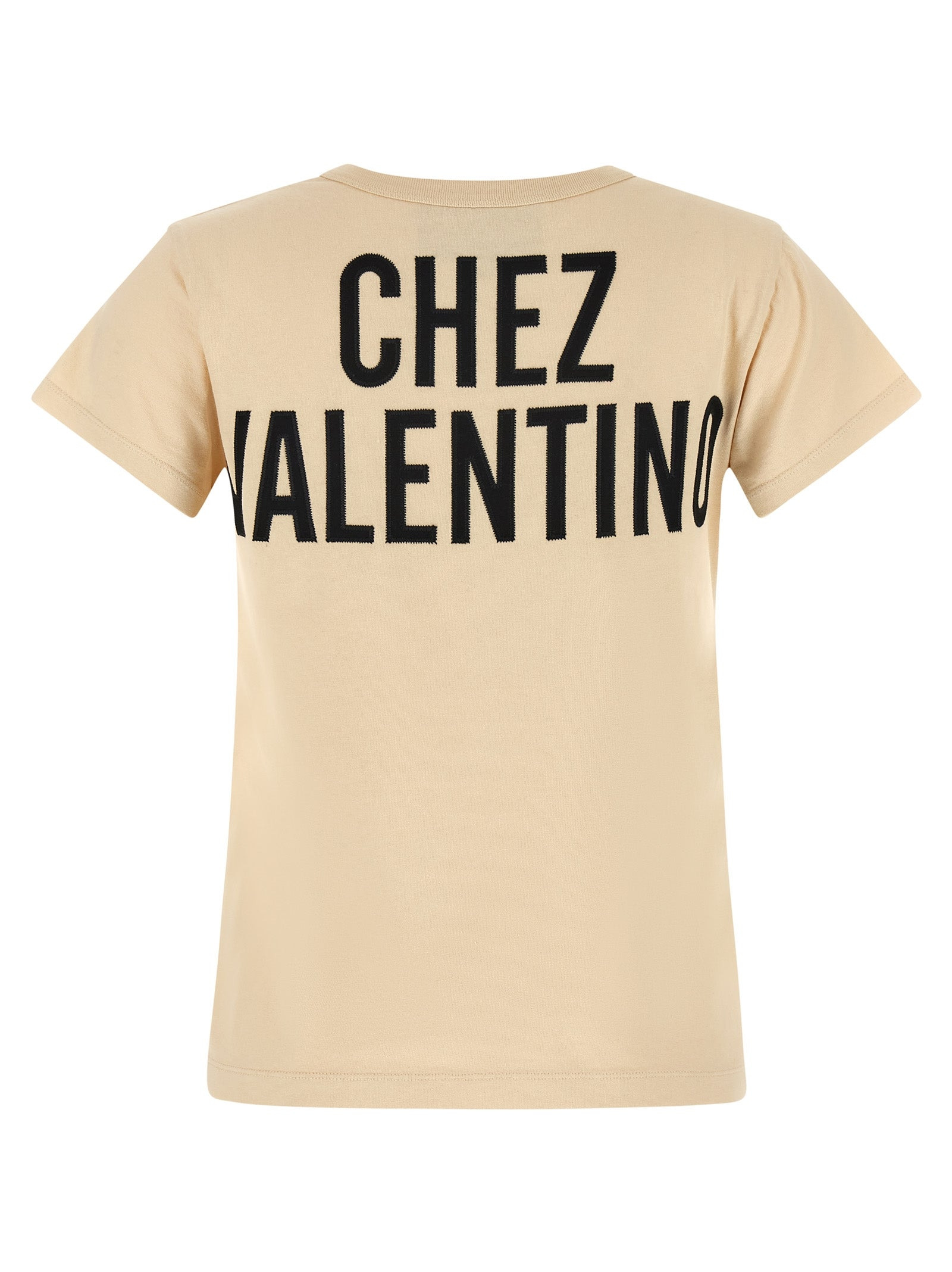 Chez Valentino T-Shirt Beige - 2