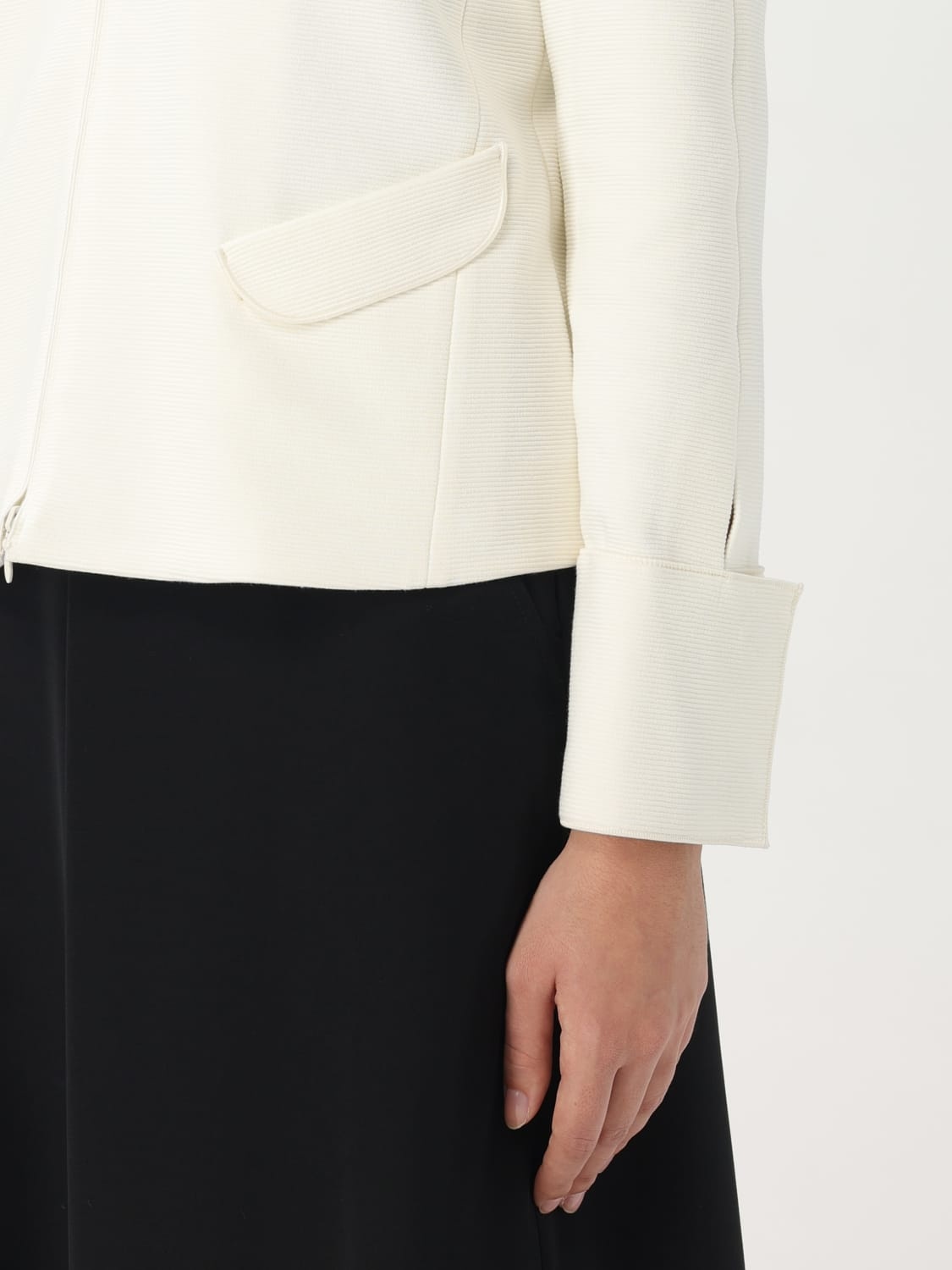 Emporio Armani stretch cotton jacket - 4