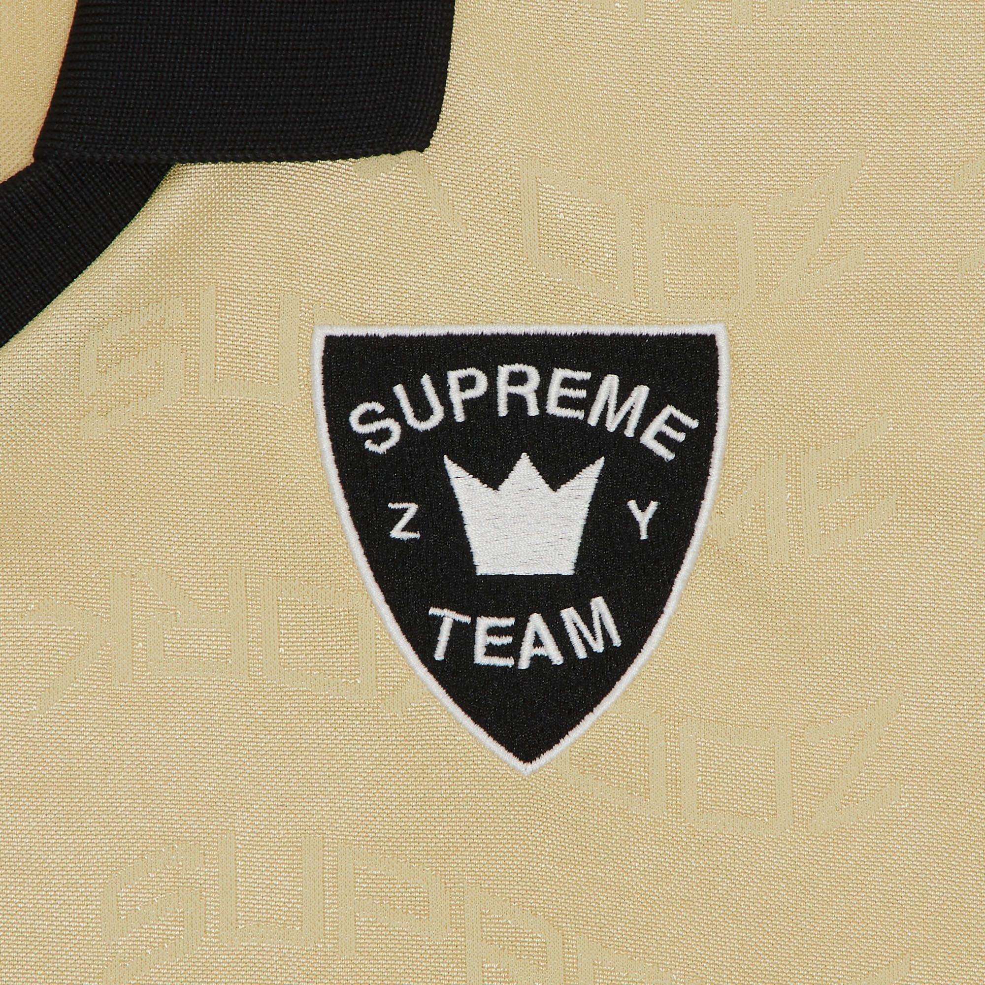 Supreme x Zoo York Soccer Jersey 'Gold' - 3