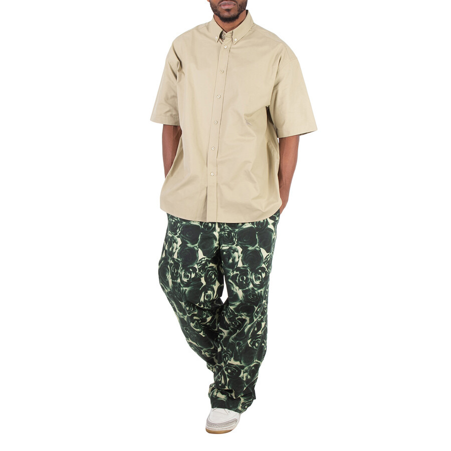 Burberry Rose Waxed Cotton Trousers - 6