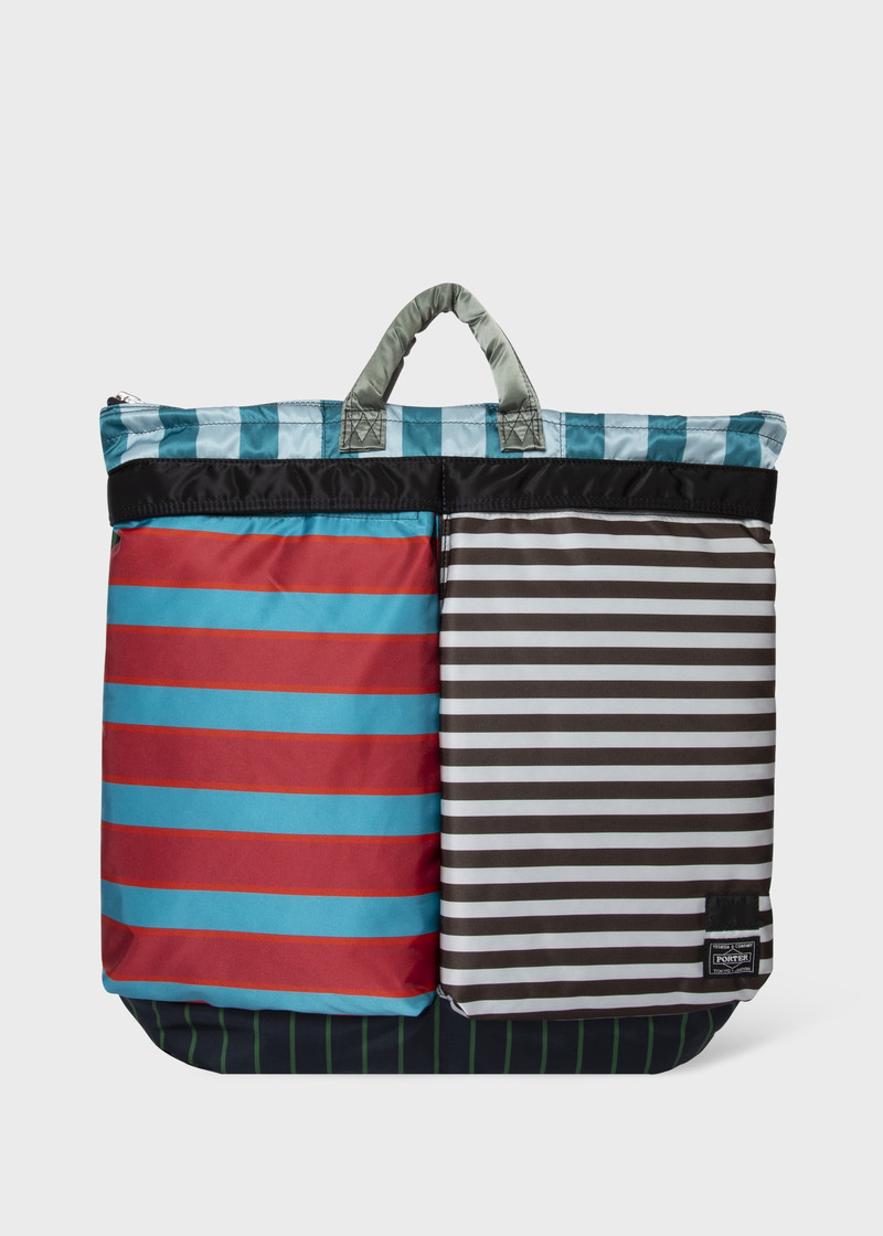 Mixed Stripe Helmet Shoulder Bag - Paul Smith + PORTER 1