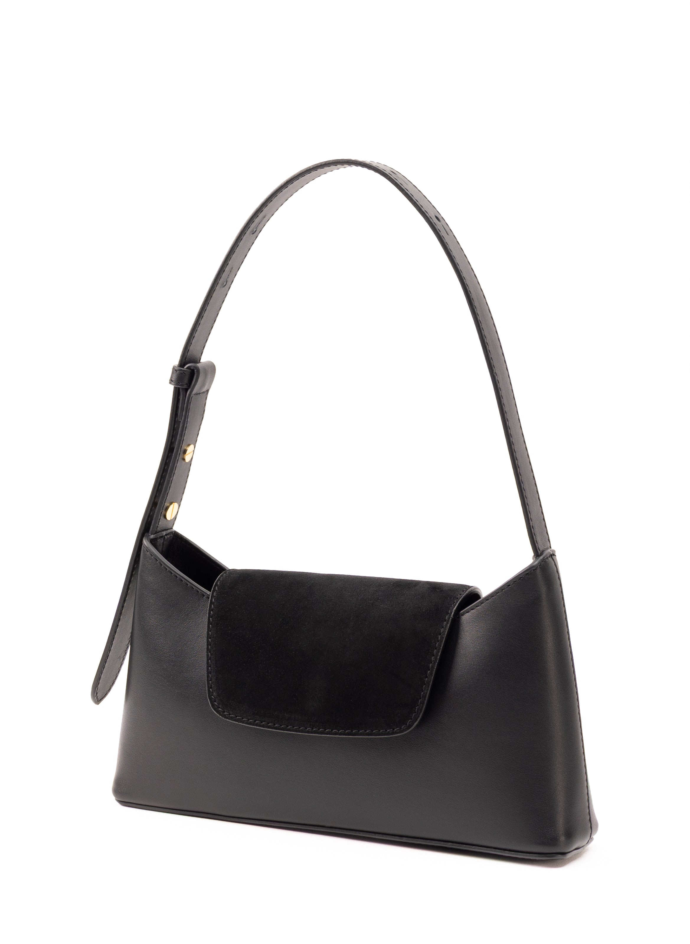 Envelope Suede/Leather Black - 2