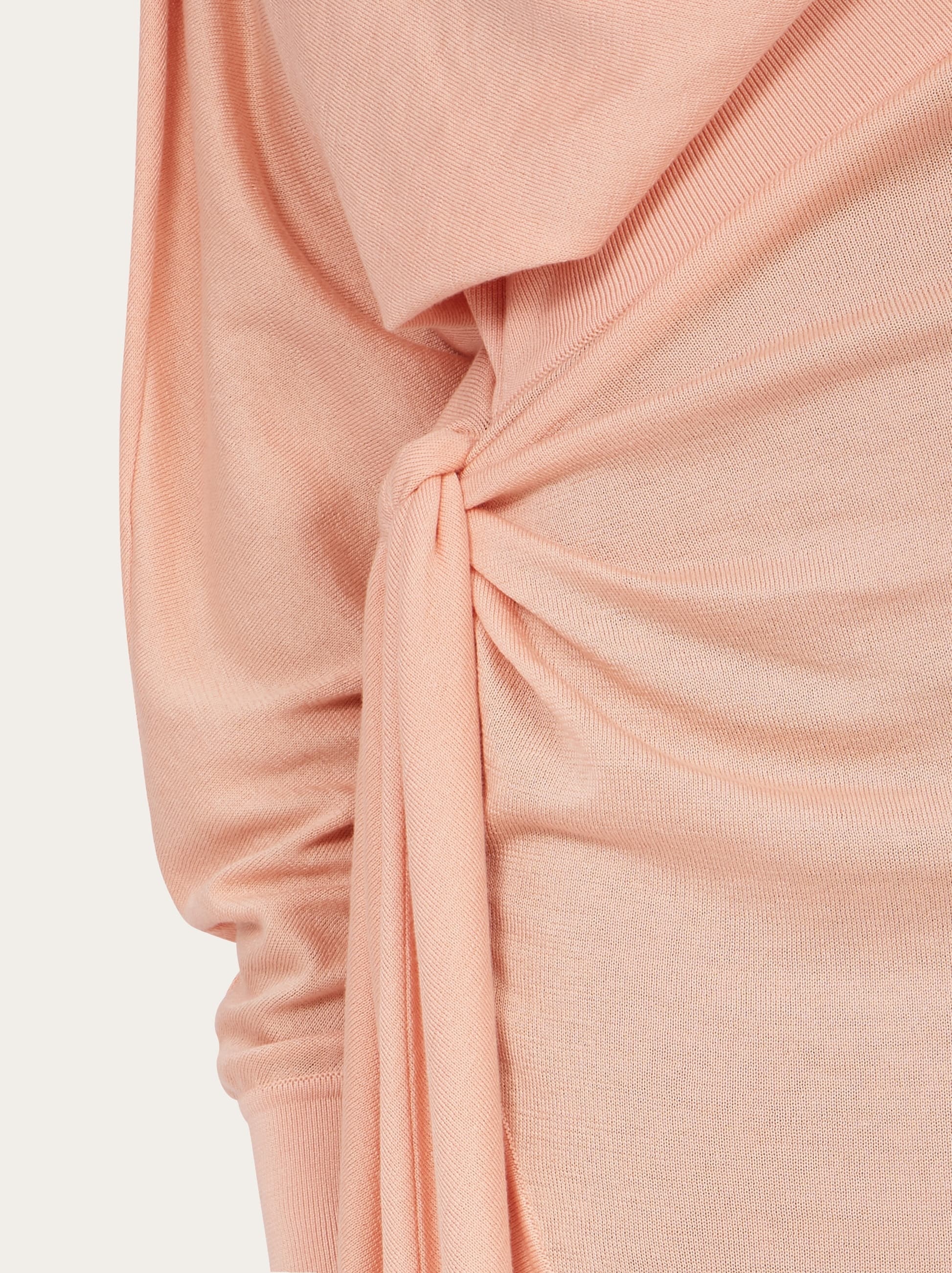 Asymmetric knitted dress - 6