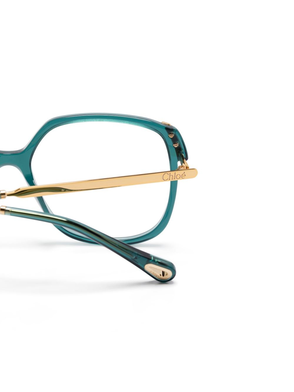 square-frame glasses - 3